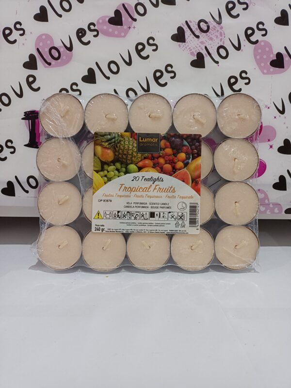 Velas Frutas Tropicales