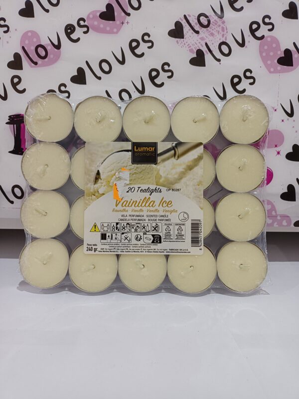 Velas de Vainilla