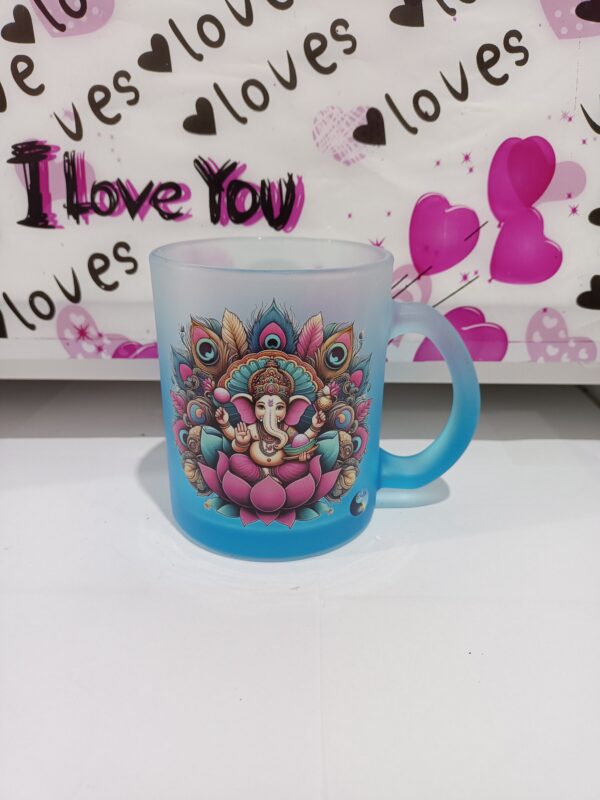 Taza Ghanesa Azul