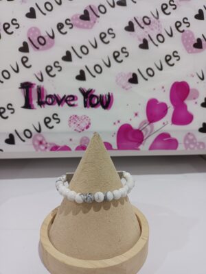 Pulsera Howlite