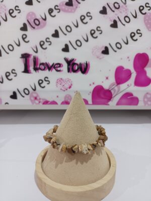 Pulsera Jaspe Madera