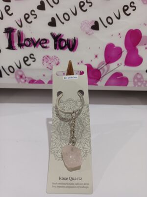 Llavero Rose Quartz