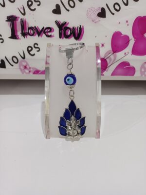 Llavero Ganesha flor de loto Ojo Turco