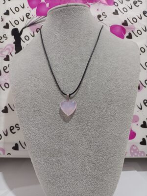 Collar Cuarzo Rosa