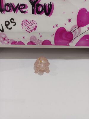 Tortuga Cuarzo Rosa