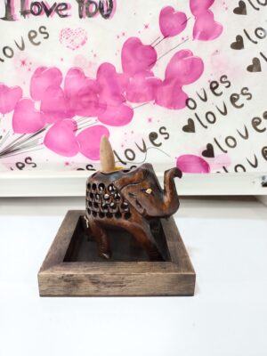 Porta Inciensos Elefante